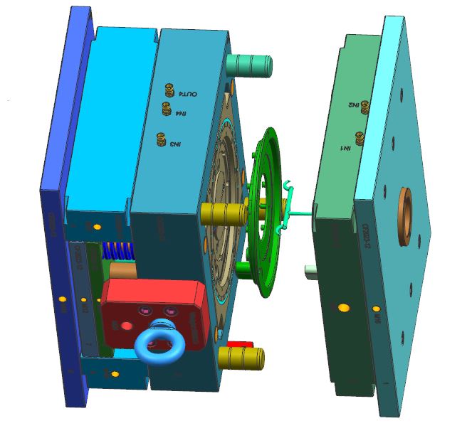 2 Plate Injection Mold